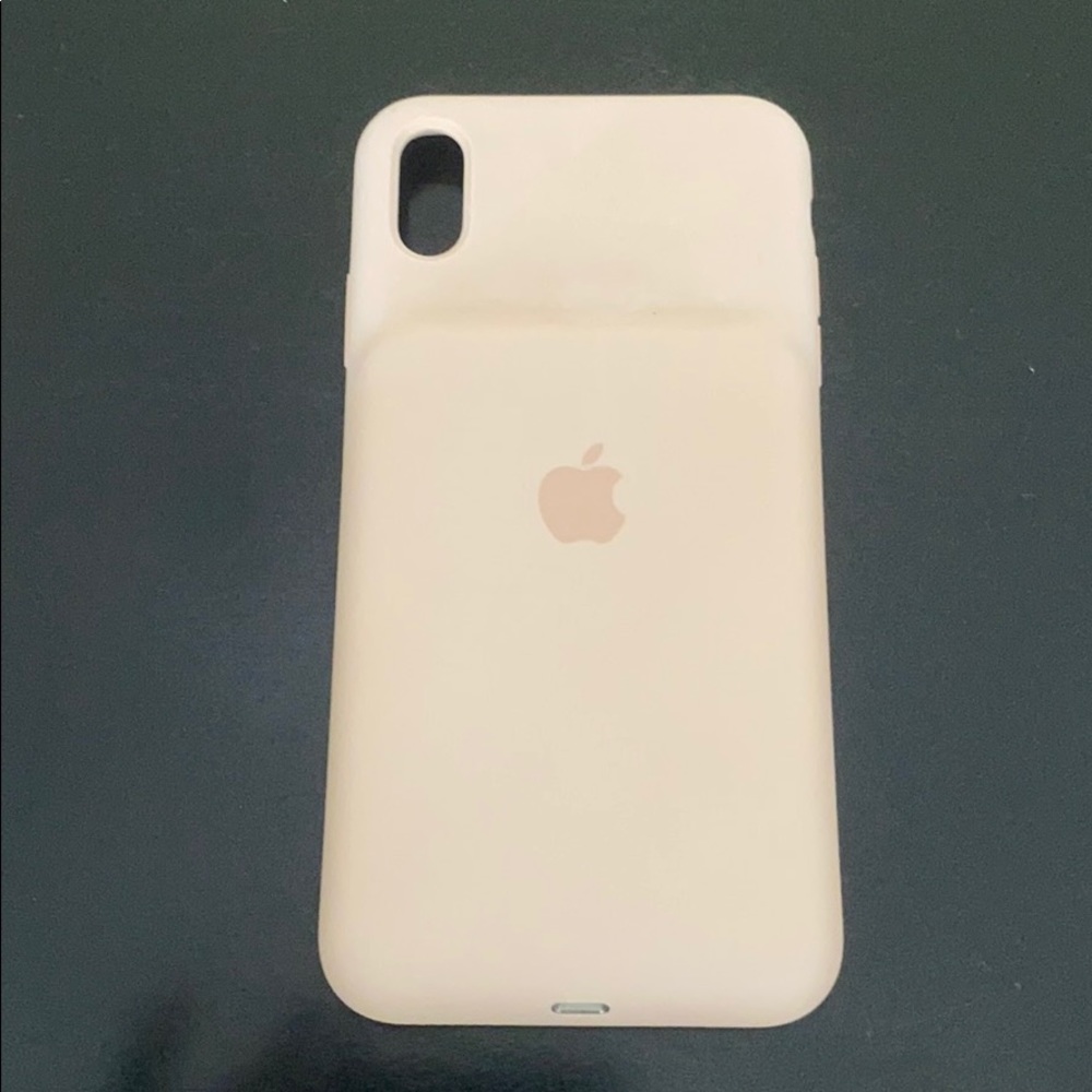 Light Pink Iphone X Max (CHARGING CASE)